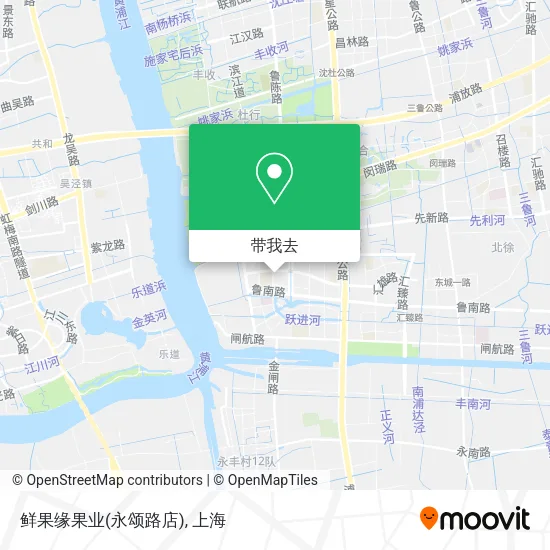 鲜果缘果业(永颂路店)地图