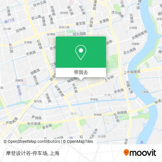 摩登设计谷-停车场地图