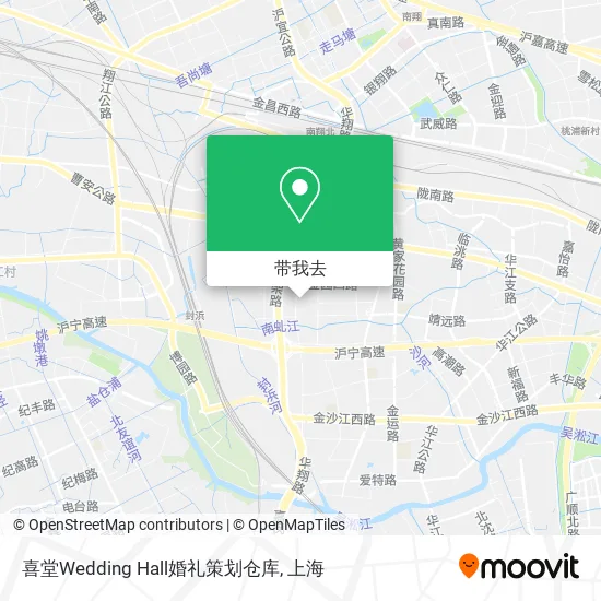 喜堂Wedding Hall婚礼策划仓库地图