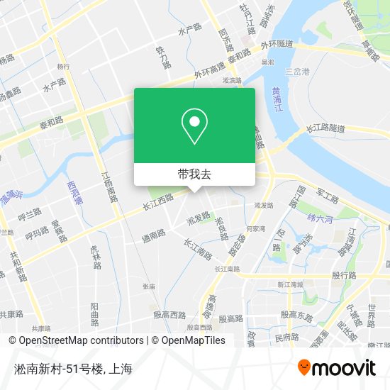 淞南新村-51号楼地图