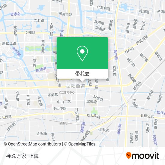 禅逸万家地图