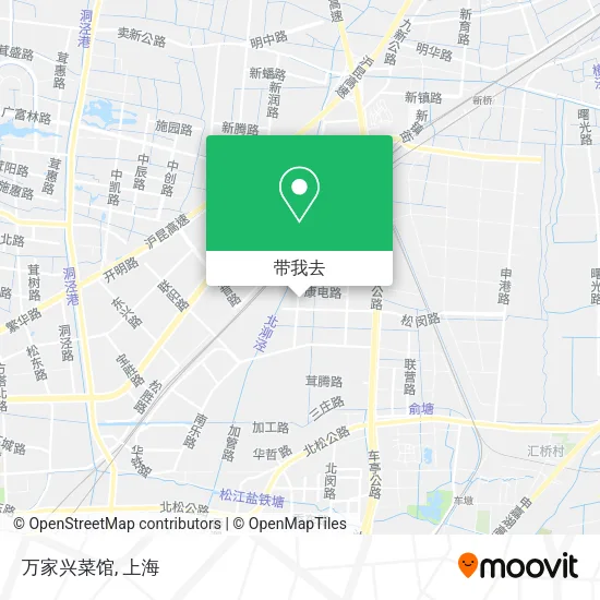 万家兴菜馆地图