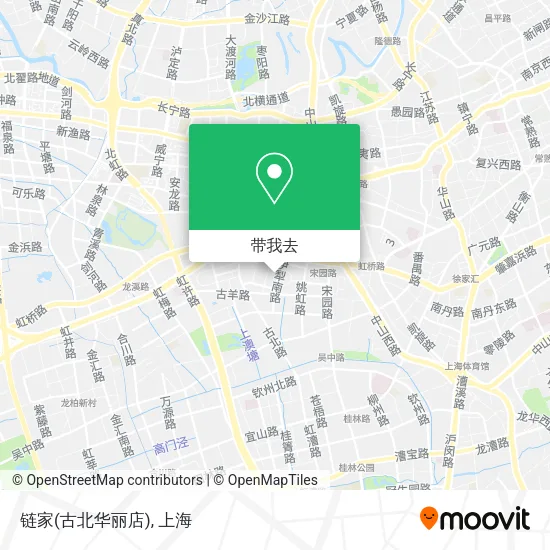 链家(古北华丽店)地图