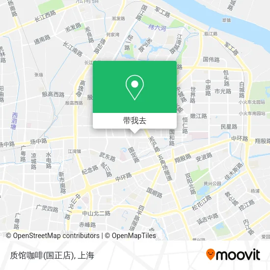 质馆咖啡(国正店)地图