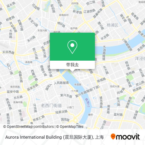 Aurora International Building (震旦国际大厦)地图