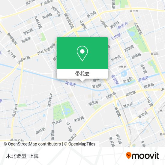 木北造型地图