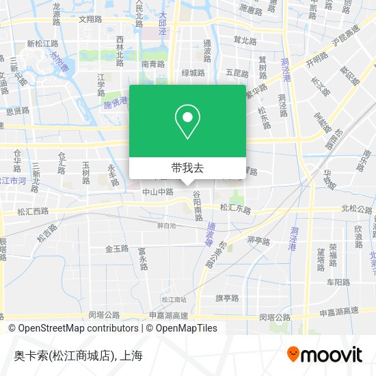 奥卡索(松江商城店)地图