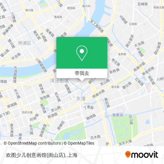 欢图少儿创意画馆(崮山店)地图