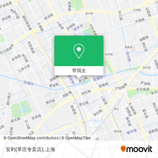 安利(莘庄专卖店)地图