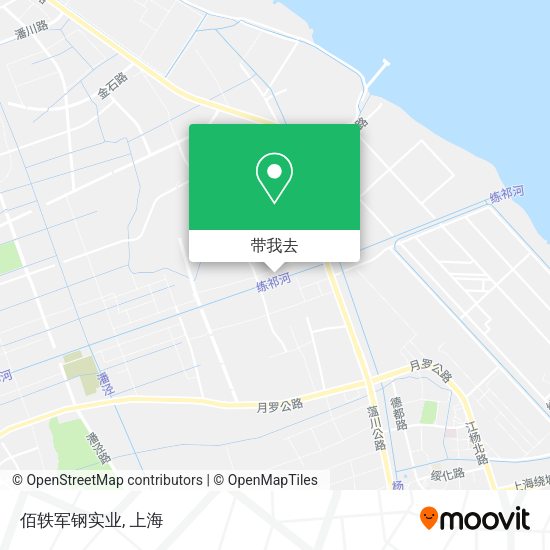 佰轶军钢实业地图