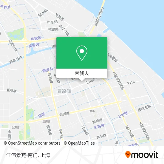 佳伟景苑-南门地图