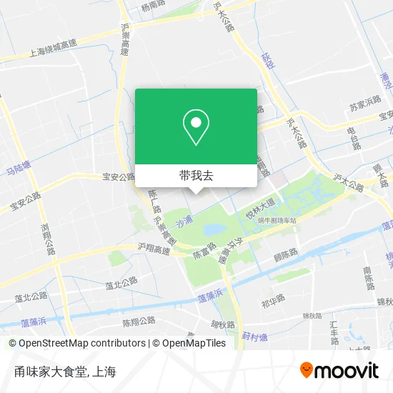 甬味家大食堂地图