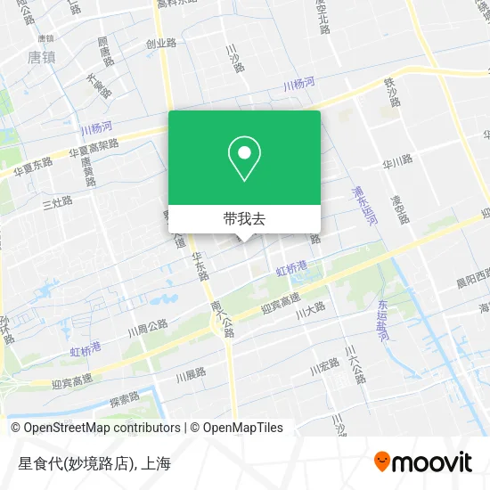 星食代(妙境路店)地图