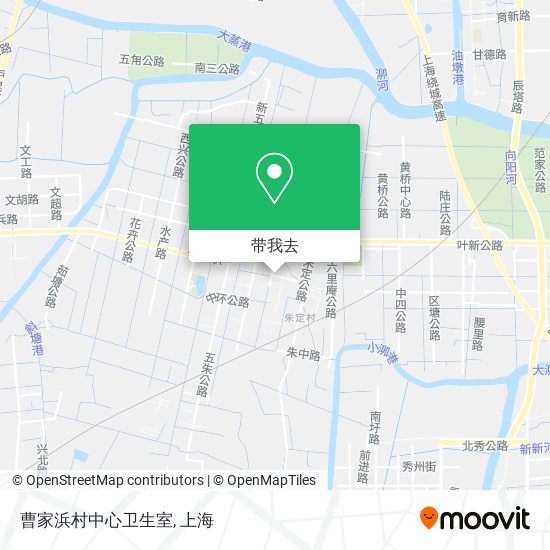 曹家浜村中心卫生室地图