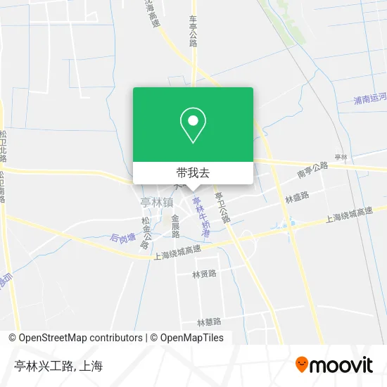 亭林兴工路地图