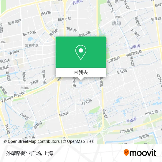 孙耀路商业广场地图