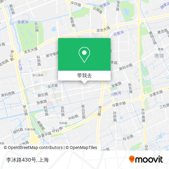 李冰路430号地图