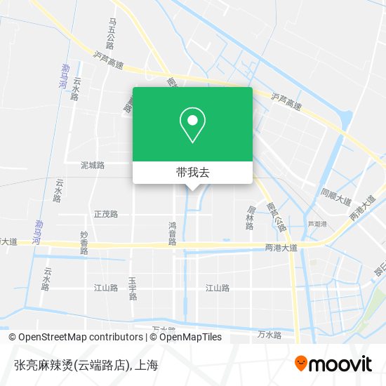 张亮麻辣烫(云端路店)地图