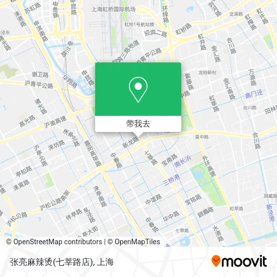 张亮麻辣烫(七莘路店)地图