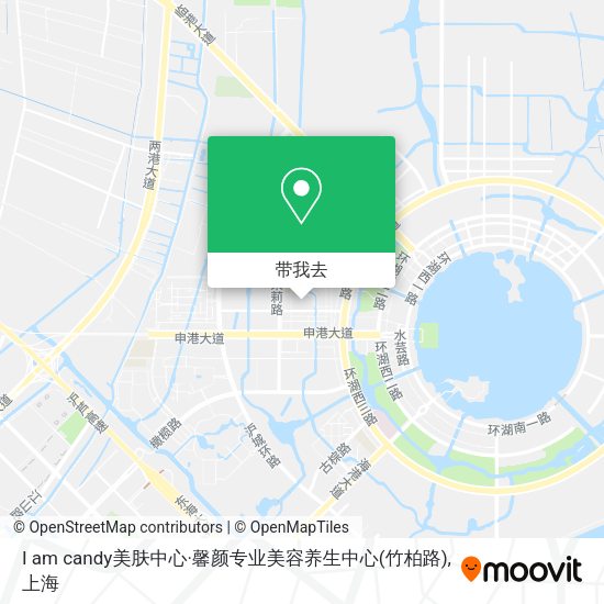 I am candy美肤中心·馨颜专业美容养生中心(竹柏路)地图