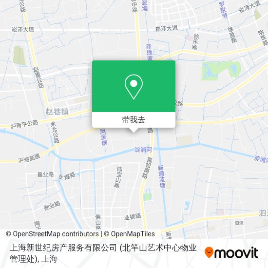 上海新世纪房产服务有限公司 (北竿山艺术中心物业管理处)地图