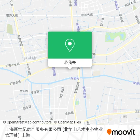 上海新世纪房产服务有限公司 (北竿山艺术中心物业管理处)地图