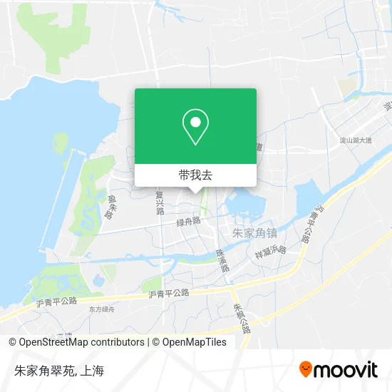 朱家角翠苑地图