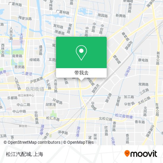 松江汽配城地图