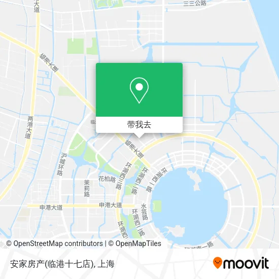 安家房产(临港十七店)地图