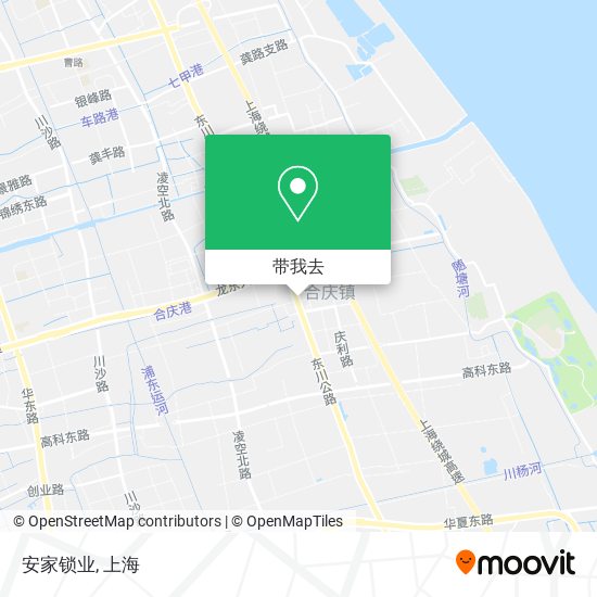 安家锁业地图
