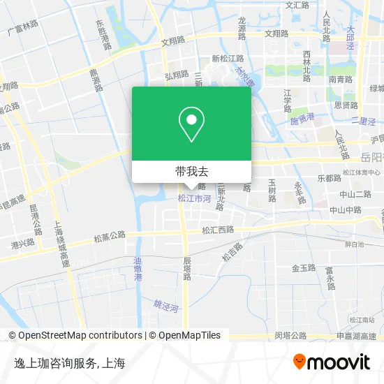 逸上珈咨询服务地图