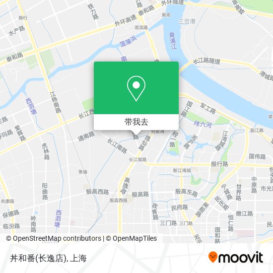 丼和番(长逸店)地图