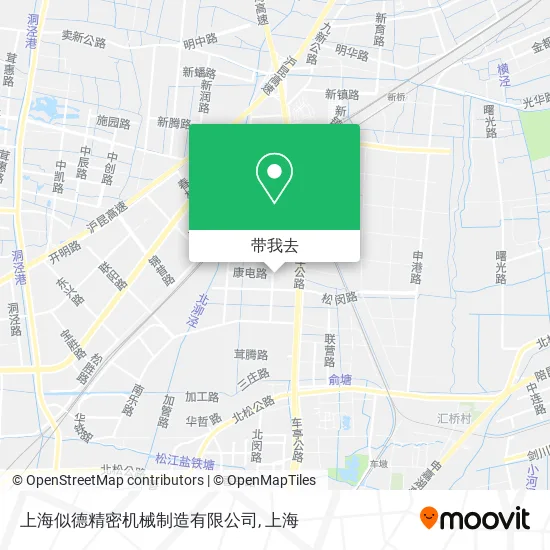 上海似德精密机械制造有限公司地图