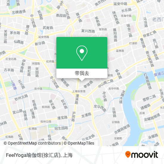 FeelYoga瑜伽馆(徐汇店)地图