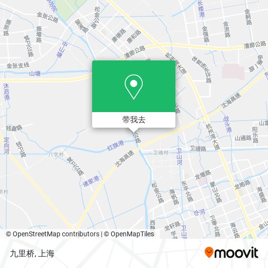 九里桥地图