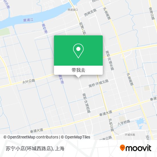 苏宁小店(环城西路店)地图