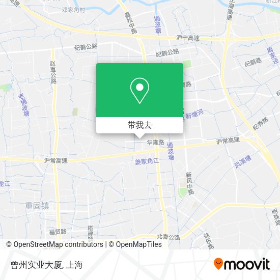曾州实业大厦地图