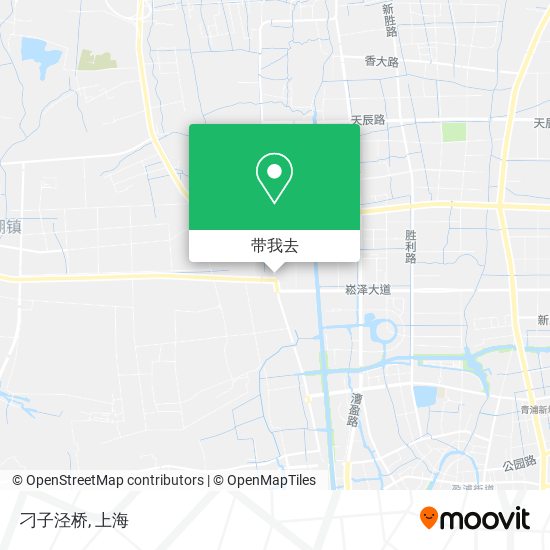 刁子泾桥地图