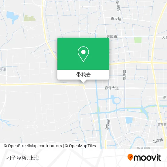 刁子泾桥地图