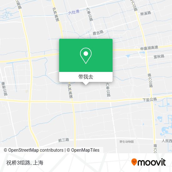 祝桥3组路地图