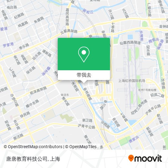 唐唐教育科技公司地图