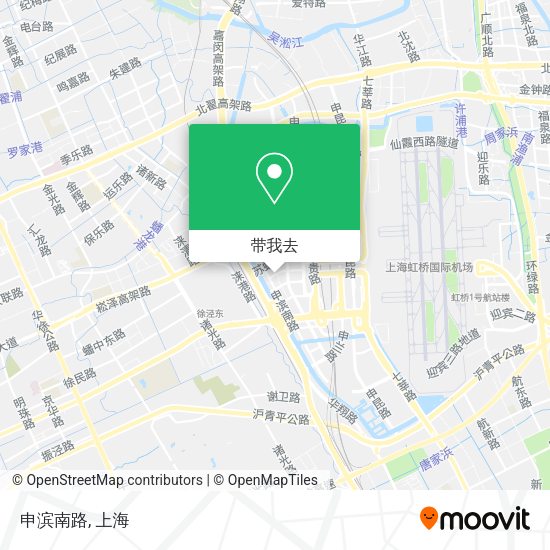 申滨南路地图