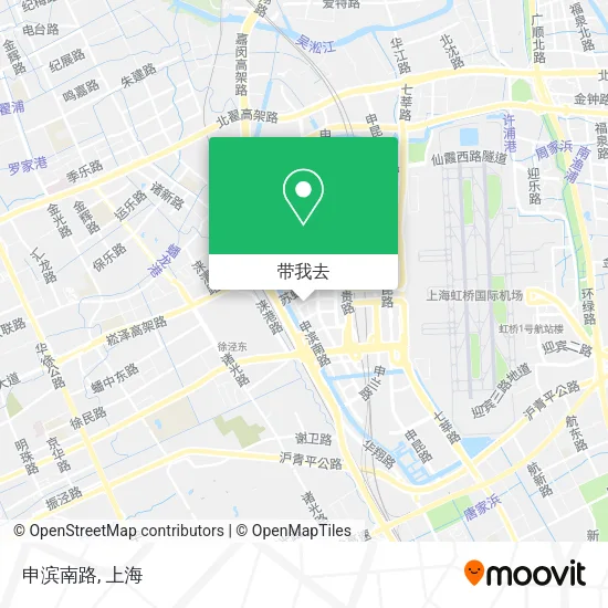 申滨南路地图