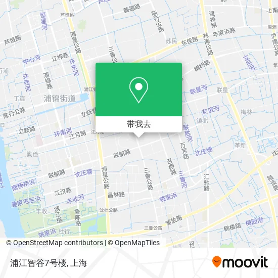 浦江智谷7号楼地图