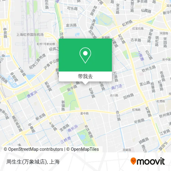 周生生(万象城店)地图