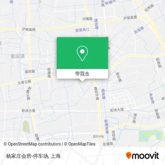 杨家庄会所-停车场地图