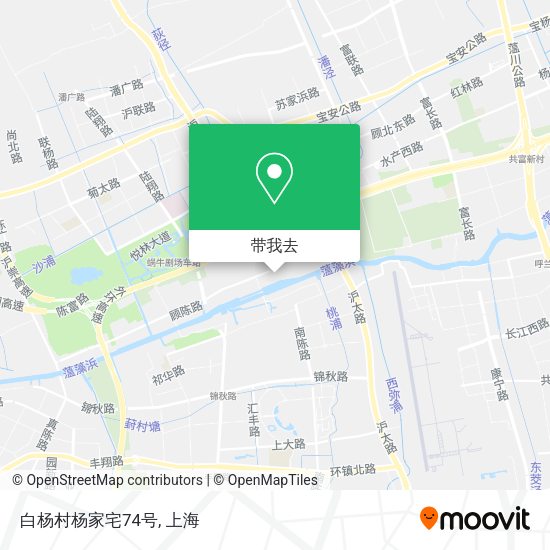 白杨村杨家宅74号地图