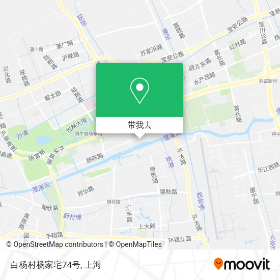 白杨村杨家宅74号地图
