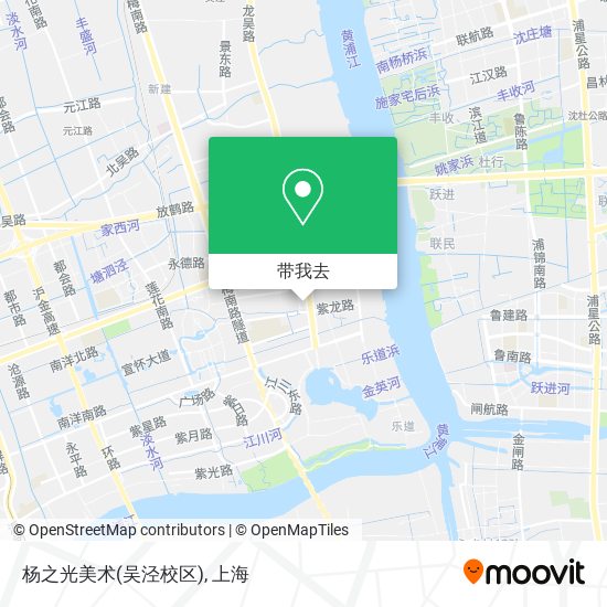 杨之光美术(吴泾校区)地图