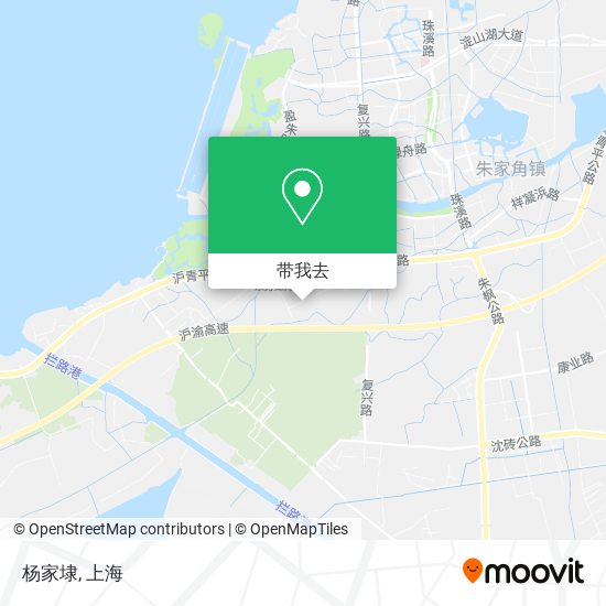 杨家埭地图
